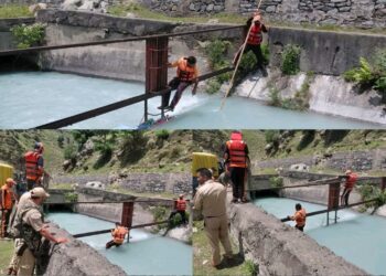 Two feared drowned in Power Canal at Ganderbal; SDRF Launches search Operation