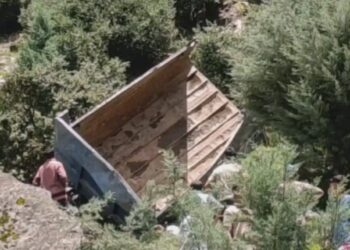 Father-Son Duo Killed as Tipper Plunges Into Gorge in Kishtwar; Two Injured