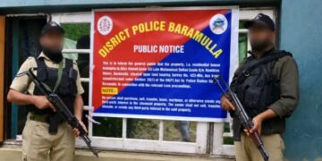 Police attach Residential house under UAPA in Baramulla