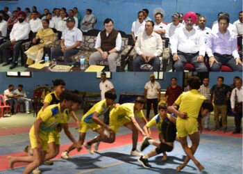 DC inaugurates District Level Inter-Zonal tournament for U-14 & U-17 Boys at Udhampur
