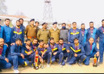 IRP- 11th BN’s Inter – Coy Volleyball Tournament concludes