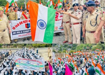 IRP 16th Battalion organises Anti-Drug Rally at Banihal under Nasha Mukti Abhiyan