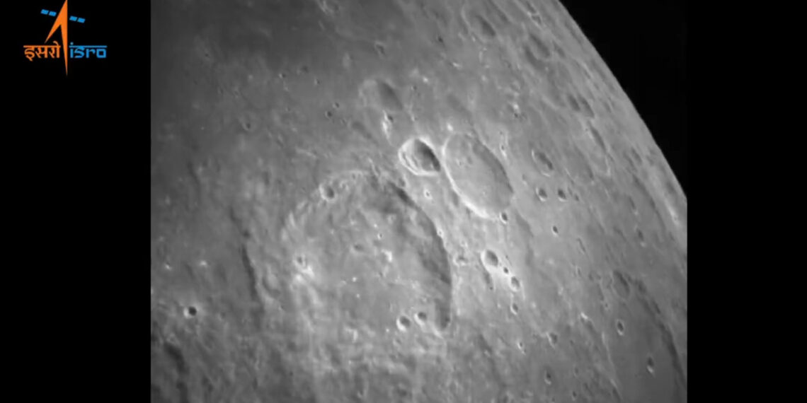 ISRO Releases Images Of Moon Captured From 70 Km Altitude By Lander Camera