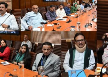 Sakeena Itoo reviews healthcare arrangements for forthcoming holy month of Muharram-ul-Haram