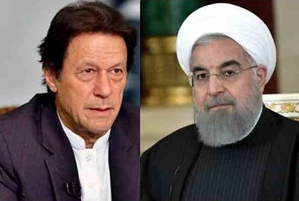 Imran Khan briefs Inranian President over crisis in Kashmir