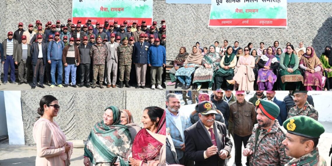 Indian Army organises Veterans Meet at Ramban