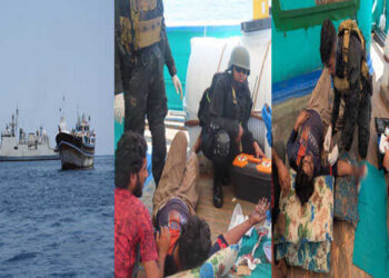 Indian Navy renders critical medical help to Pakistani crew in Central Arabian Sea