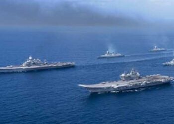 Indian Navy showcases formidable strength with 2 aircraft carriers, 35 aircraft