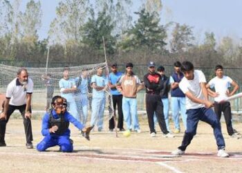 Inter-District Softball Tournament Kicks Off in Pulwama