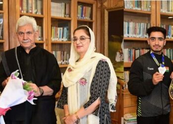 Int’l Wushu player Musharaf Qayoom calls on LG