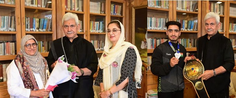 Int’l Wushu player Musharaf Qayoom calls on LG