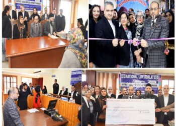 Ist  National Lok Adalat 2026 held at District Court Complex Srinagar