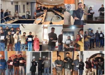 76th Constitution Day celebrated at JKEDI campuses, Distt Centres