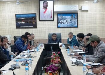DAHJ reviews physical, financial progress of key schemes in Jammu Divn