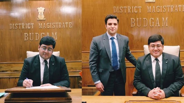 Jatin Kishore assumes Charge as Dy Commissioner Budgam
