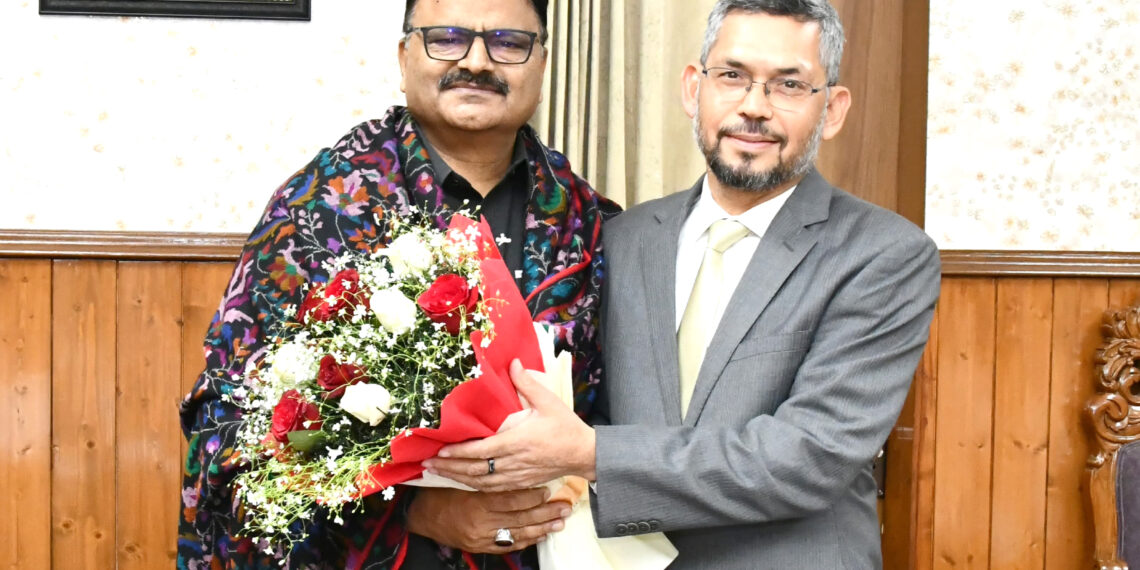 Sarvesh Rai calls on Forest Minister