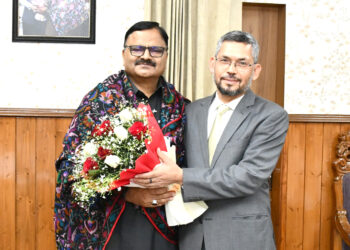 Sarvesh Rai calls on Forest Minister