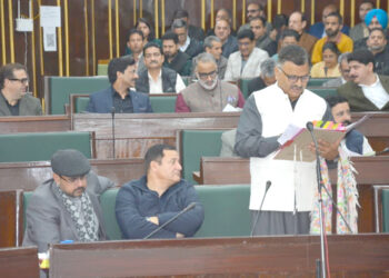 Achabal area adequately served by existing WSSs: Javed Rana to Mir Saifullah In LA