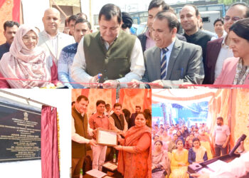 Javid Dar inaugurates Modern Processing cum training centre for fruits, vegetables