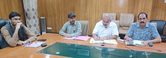 Vice Chairman JDA reviews functioning of Engineering Wing