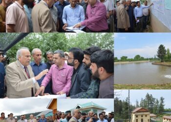 JJM House Committee visits Charar-i-Sharief constituency; reviews implementation of JJM