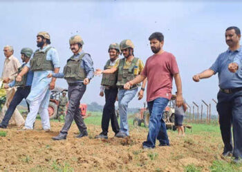 J&K Agriculture wing begins border sowing for Kharif along Indo-Pak I’ntl Border