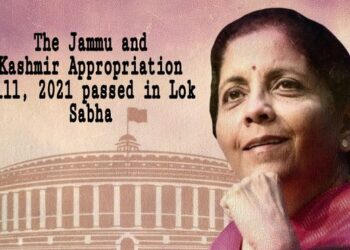 J&K Appropriation Bill, 2021 along with supplementary demands passed in LS