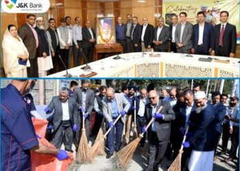 J&K Bank Honours Its Founder Honored as Bank Turns 88,’Sewa Parv’ Cleanliness Drives Begin