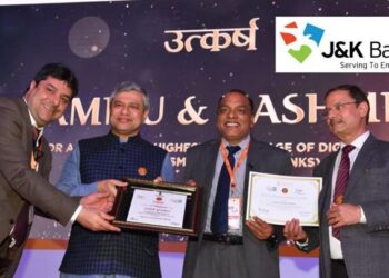 J&K Bank awarded for promoting digital payments