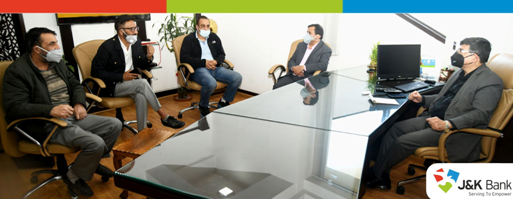 JK Bank’s executive level committees interact with trade representatives to devise sector-specific resolution road-maps
