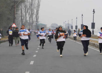 Azadi ka Amrit Mahaotsav, Fit India: JK Police organises ‘Kashmir Marathon’