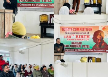 J&K Police organises debate competition in Baramulla