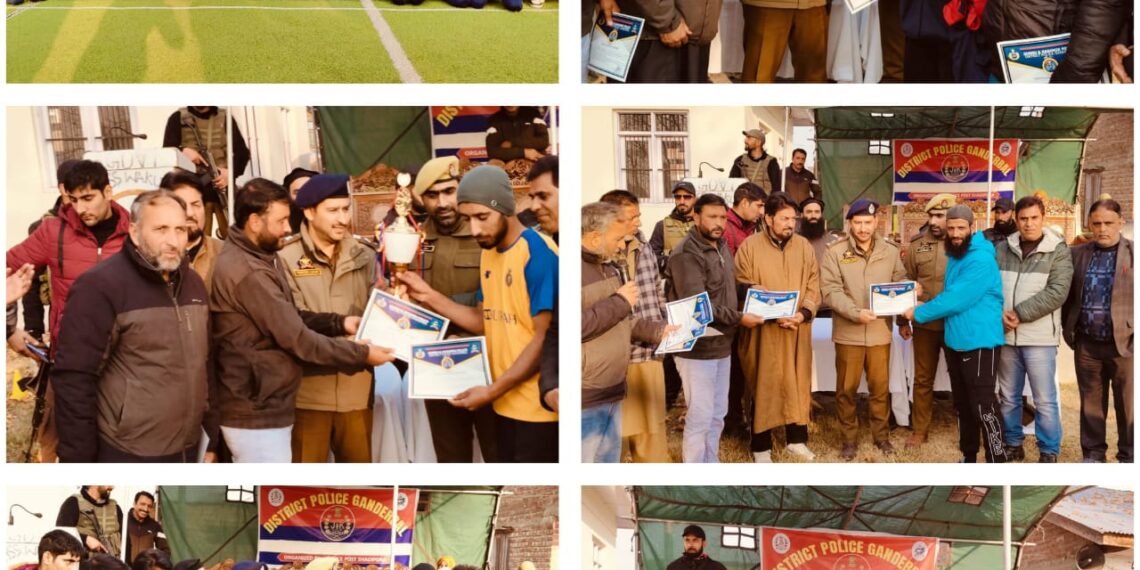J&K Police inaugurates Girls Badminton tournament at Indoor Stadium Pulwama