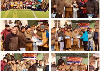 J&K Police inaugurates Girls Badminton tournament at Indoor Stadium Pulwama
