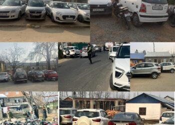 J&K Police seize vehicles not transferred after sale–purchase in Shopian