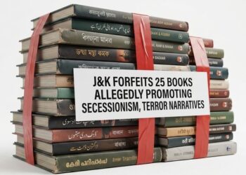 J&K forfeits 25 books allegedly promoting secessionism, terror narratives