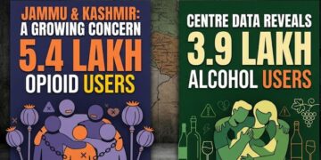 J&K had 5.4 lakh Opioid users, 3.9 lakh Alcohol users: Centre