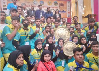 JK Water Sports Men, Women teams clinches highest medals in National Dragon Boat Championship