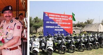 JKP in collaboration with Hero Motor Corp launches Border Patrol, women helpline vehicles