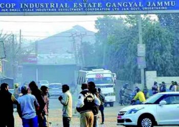 JKPCC conducts Interactive meet cum plantation drive at Industrial area Gangyal