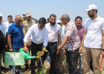 JMC launches plantation drive at KotBhalwal dumping site