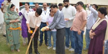 JMC launches ‘Catch the Rain’ campaign at Govt High School, Gandhi Nagar