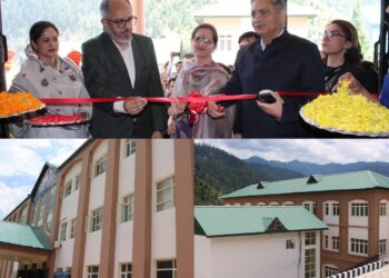 Justice Sanjeev Kumar inaugurates New Court Complex at Bhaderwah