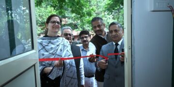 Justice Sanjeev Kumar inaugurates newly created Advocates’ Clerks Room at HC Complex Jammu