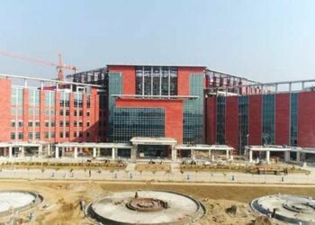 GRC wall cladding technology to protect Jammu AIIMS from extreme weather conditions