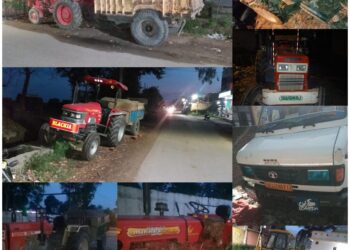 12 vehicles , JCB involved in illegal mining seized in Jammu : Police