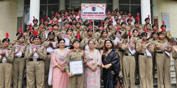 Jammu’s daughter represents India in Kazakhstan under NCC YEP 2026