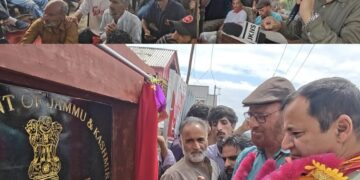 Javid Dar lays foundation stone for Rs 18 cr PMGSY Road, Says connectivity key to rural transformation