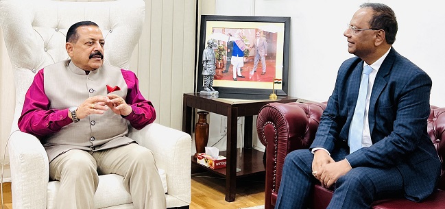 New Chairman CAT calls on Dr Jitendra