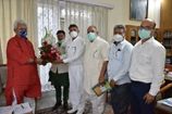 Joint delegation of SAKSHAM & Spl Olympics Bharat calls on LG